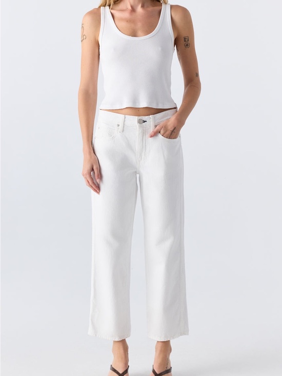AMO Denim - AMO Billie in Alabaster NWT size 27